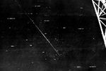 Первый искусственный спутник земли над Мельбурном (Австралия), 8 октября 1957 года