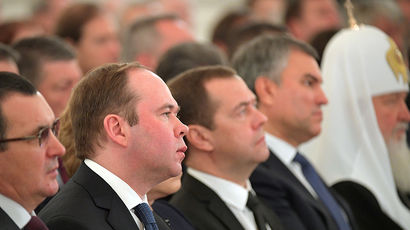 Первый зампред Совета Федерации Николай Федоров, глава администрации президента Антон Вайно...