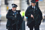Полиция на месте теракта в центре Лондона