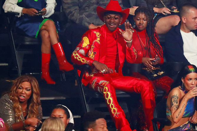 Lil Nas X во время церемонии вручения премии MTV Video Music Awards в Нью-Джерси, 26 августа 2019 года