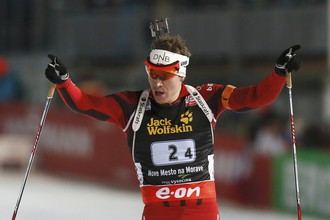 Эмиль Хегле Свендсен после финиша