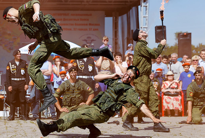Празднование Дня Воздушно-десантных войск в&nbsp;Калининграде