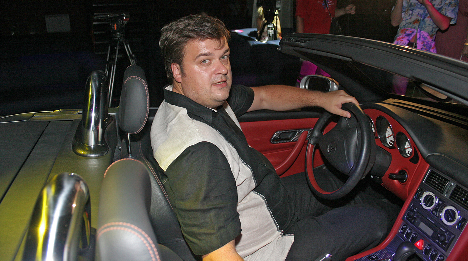 Спортивный комментатор и телеведущий Василий Уткин, 2005 год
