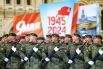 Генеральная репетиция парада, посвященного 79-й годовщине Победы в Великой Отечественной войне, 5 мая 2024 года