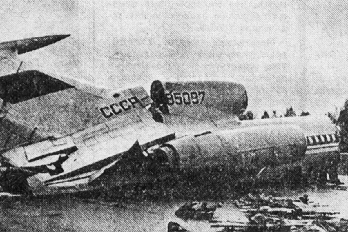 Последствия авиакатастрофы Ту-154 в Ленинграде, 23 мая 1991 года