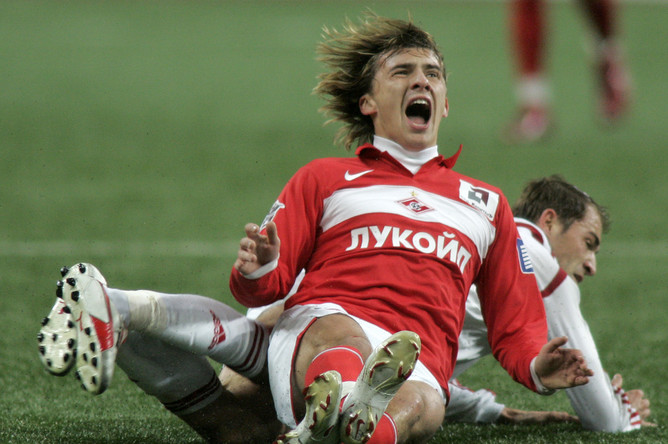 Максим Калиниченко с 2000 по 2008 год выступал в московском «Спартаке»