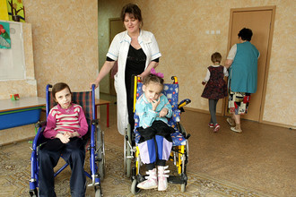 Воспитанники детского дома