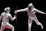 Российские саблистки в финале Игр в Рио в командном турнире сражаются с командой Украины за золотую медаль 