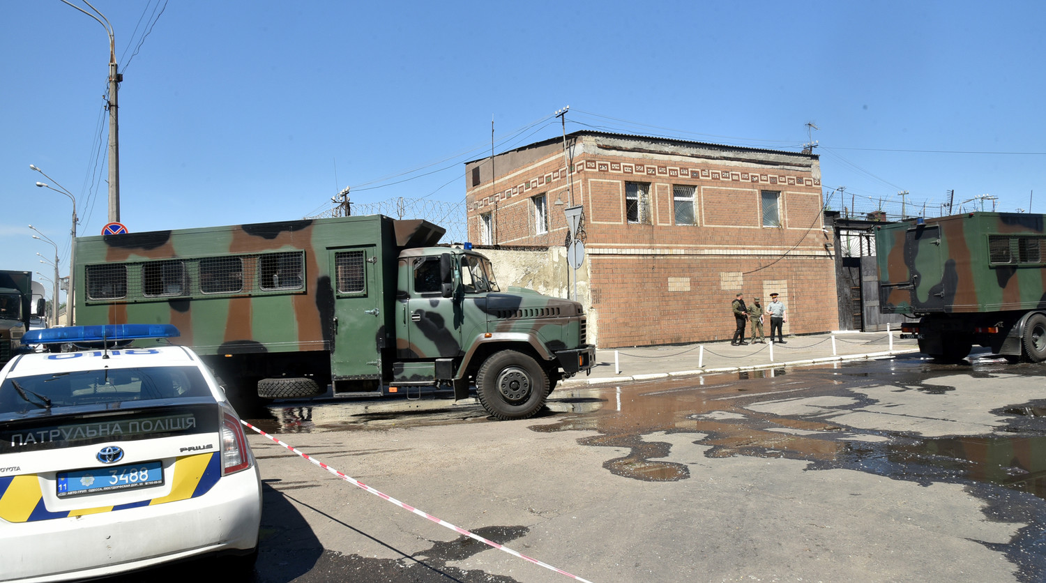Ситуация у колонии общего режима №51 в Одессе, 27 мая 2019 года
