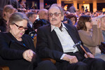 Юрий Яковлев с супругой Ириной на церемонии вручения премий деятелям искусства старшего поколения на благотворительном концерте-премии Фонда «Артист», 2013 год