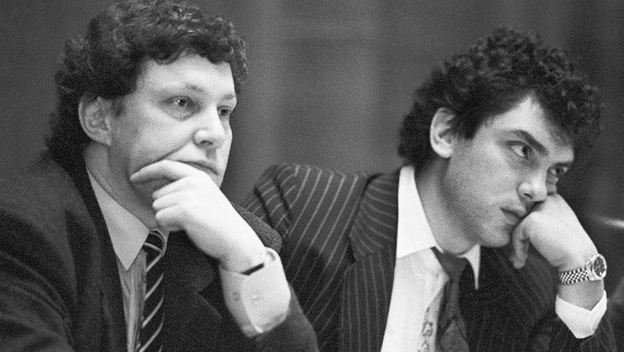Григорий Явлинский и Борис Немцов в&nbsp;Нижнем Новгороде, 1992 год