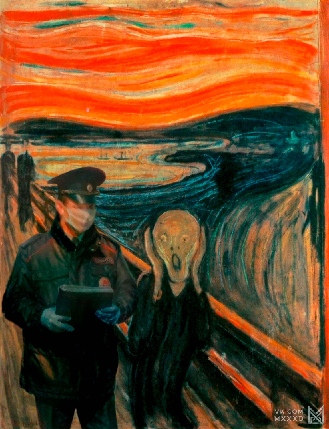Эдвард Мунк. «Крик»/MXD. Серия «Нарушители»