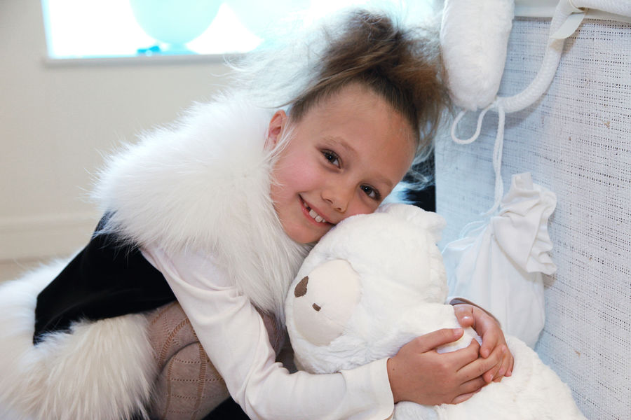 Екатерина Старшова перед&nbsp;показом детской меховой коллекции в&nbsp;рамках Недели детской моды Kids Fashion Week, 2010&nbsp;год