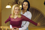 Влад Сташевский со своей женой Ольгой, начало 2000-х