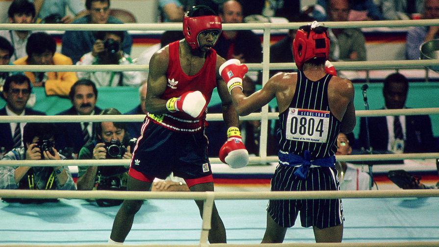 Рой Джонс в&nbsp;финале Олимпиады-1988