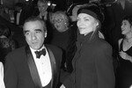 Режиссер Мартин Скорсезе и актриса Мишель Пфайффер на премьере фильма «Эпоха невинности» в Нью-Йорке, 1993 год