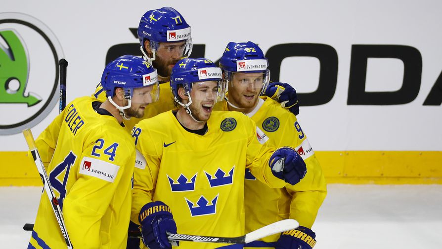 Сборная Швеции только в овертайме победила Словакию на чемпионате мира