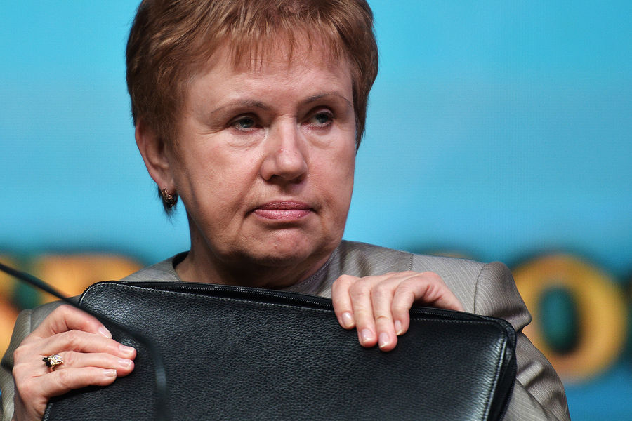 Председатель Центральной избирательной комиссии Белоруссии Лидия Ермошина