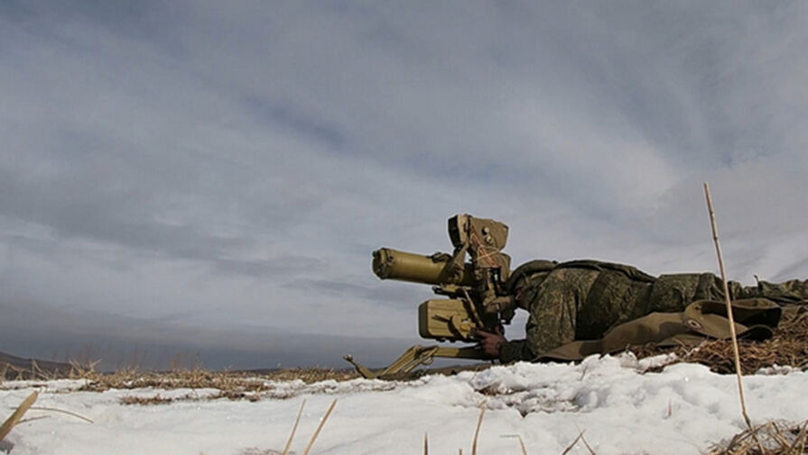 Мобилизованные военные проведут стрельбы из ПТРК Метис