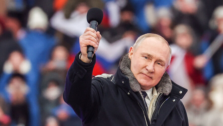 Политолог назвал выступление Путина кульминацией общего праздника