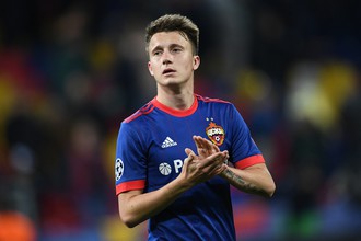 Игрок ЦСКА Александр Головин
