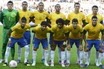 Сборная Бразилии перед матчем