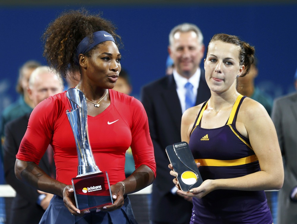 Главные героини турнира WTA в Брисбене - Серена Уильямс и Анастасия Павлюченкова
