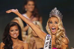 26-летняя Оливия Джордан из Оклахомы во время финала конкурса «Мисс США»
