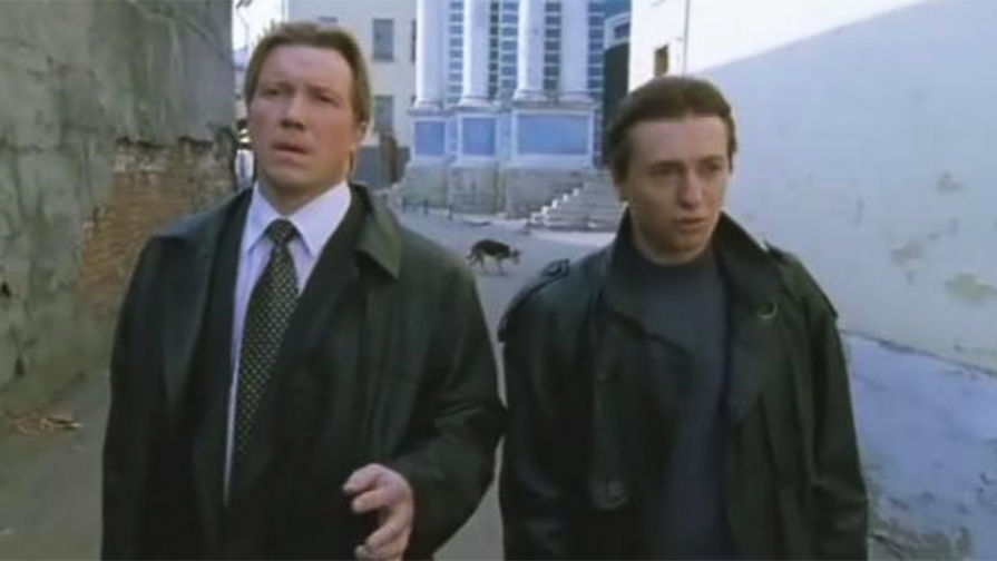 Кадр из сериала «Бригада» (2002) 