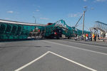 Последствия аварии с участием самосвала на Ярославском шоссе в Подмосковье, 31 июля 2018 года