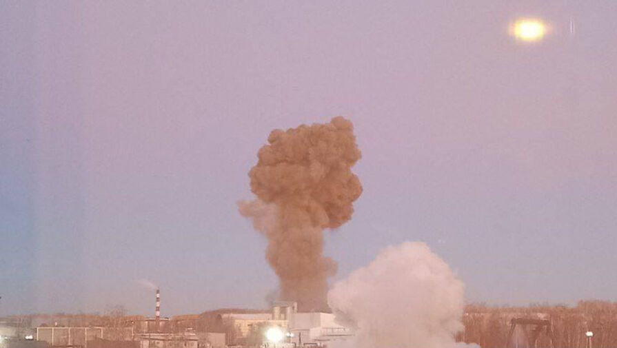В Челябинске произошел мощный взрыв