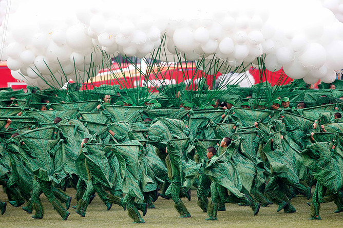 Церемония открытия чемпионата мира по легкой атлетике в Пекине – 2015