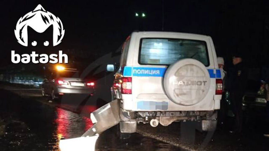 Мужчина наехал на ногу полицейского, скрываясь от погони