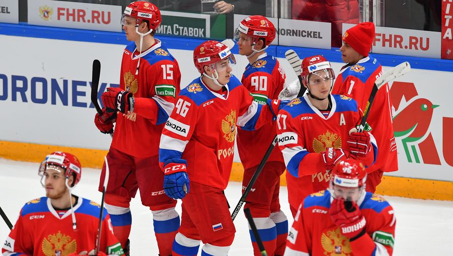 Сборная России после матча с Чехией на Кубке Первого канала