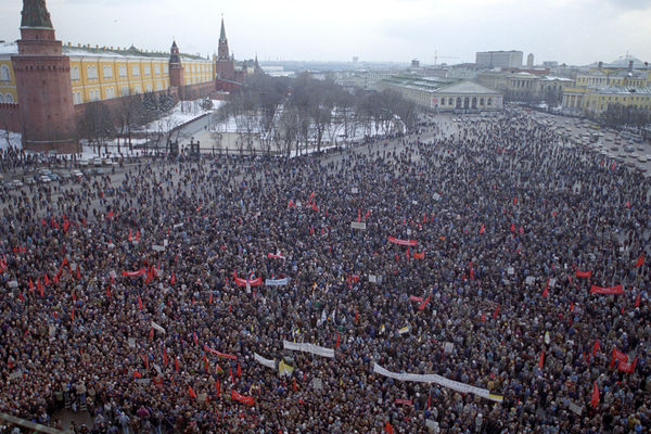 Митинг за сохранение ссср