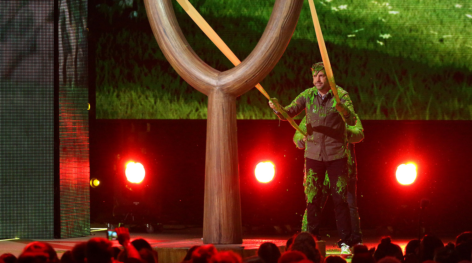 Актер Джейсон Судейкис на церемонии вручения премии Kids' Choice Awards 2016