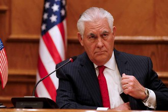 Госсекретарь США Рекс Тиллерсон