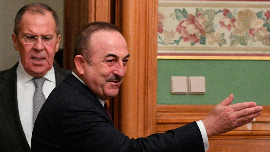 Министры иностранных дел России и Турции провели переговоры по Карабаху