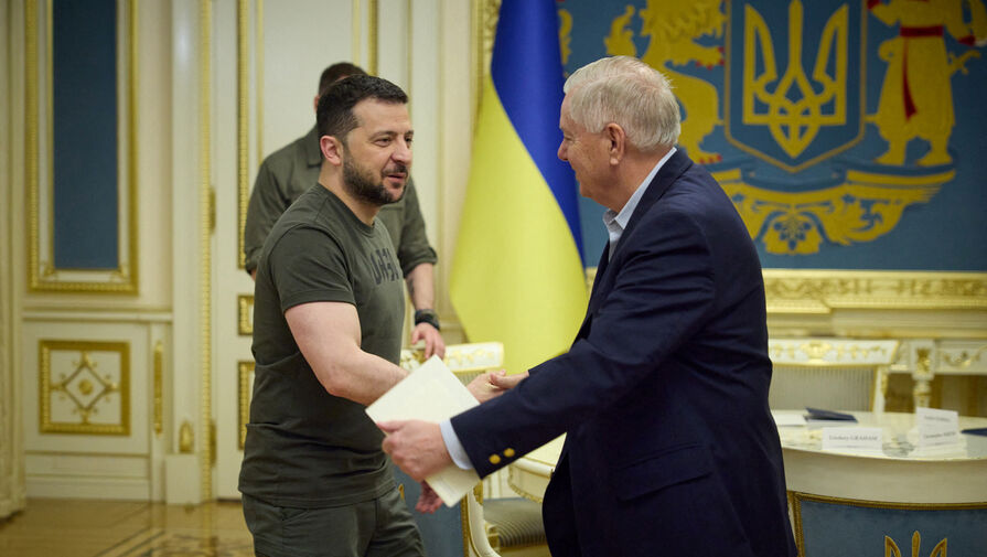 Сенатор Грэм заявил, что Зеленский сообщил ему о планах контрнаступления