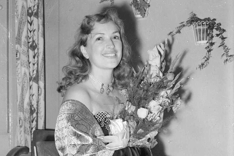 Актриса Клара Лучко на&nbsp;Эдинбургском кинофестивале в&nbsp;Шотландии, 1957&nbsp;год