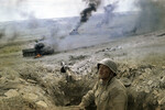 <b>«Они сражались за Родину» (1975, актер, сценарист и режиссер)</b>
<br><br>
В 1975-м картина была признана лучшим фильмом года журналом «Советский экран», а исполнитель главной роли рядового Петра Лопахина Василий Шукшин стал лучшим актером. Увы, посмертно: он скончался во время съемок.
Сергей Бондарчук сыграл в фильме одного из бойцов, бывшего комбайнера Ивана Звягинцева. В картине также снимались Юрий Никулин, Вячеслав Тихонов, Николай Губенко, Нонна Мордюкова, Иннокентий Смоктуновский, Ирина Скобцева, Лидия Федосеева-Шукшина.
