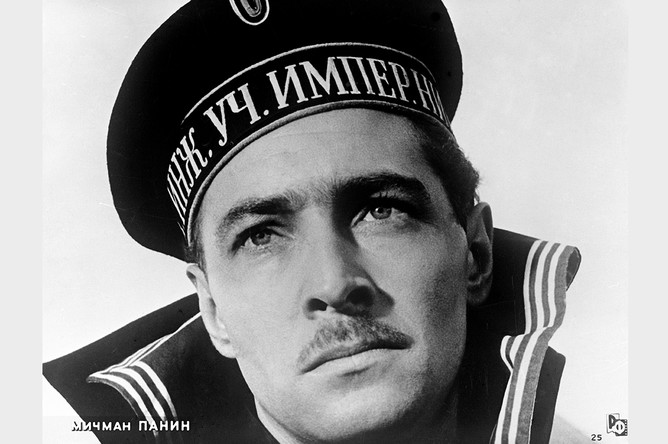 Вячеслав Тихонов в фильме «Мичман Панин» (1960)
