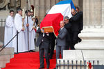 После церемонии прощания с бывшим президентом Франции (1995-2007) Жаком Шираком, 30 сентября 2019 года
