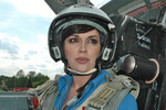 Анастасия Заворотнюк во время съемок фильма «Код Апокалипсиса», 2006 год
