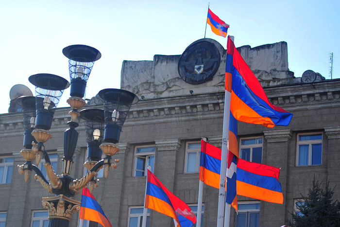 Президентский дворец в Степанакерте, Нагорный Карабах