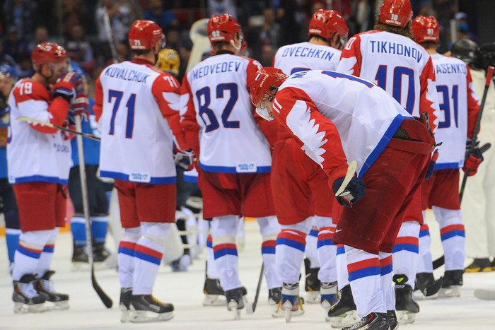 Сборная России по хоккею в Сочи