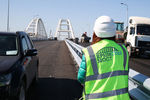  Строительство Крымского моста, апрель 2018 года