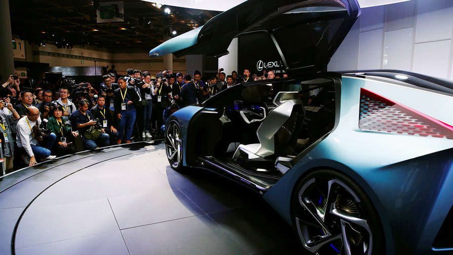 Электрический концепт-кар Lexus LF-30 на&nbsp;автосалоне Tokyo Motor Show-2019, 23 октября 2019 года