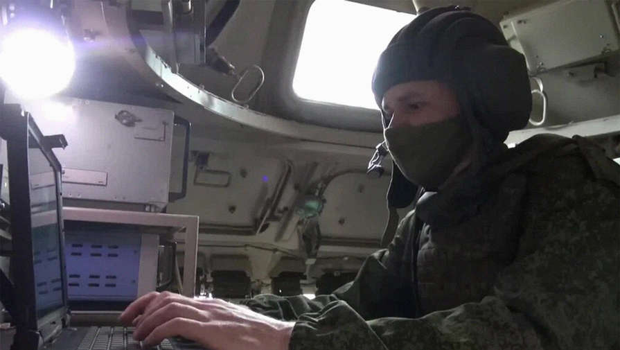 Минобороны РФ показало работу связистов в ходе спецоперации на Украине