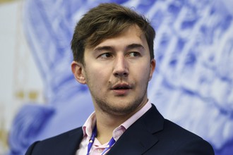 Вице-чемпион мира Сергей Карякин